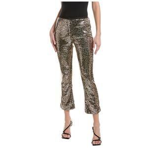 Manoush Pantalon Gala Panther Sequin Pull On Pants Womens US 10 New